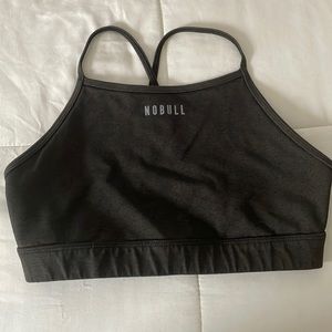 No bull high neck sport bra